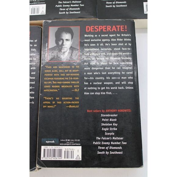 Alex Rider Series By Anthony Horowitz Book Lot of 4 Paperbacks & 1 Hardback - Picture 12 of 13